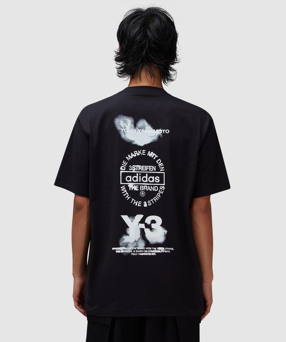 Y-3 Graphic T-shirt In Black