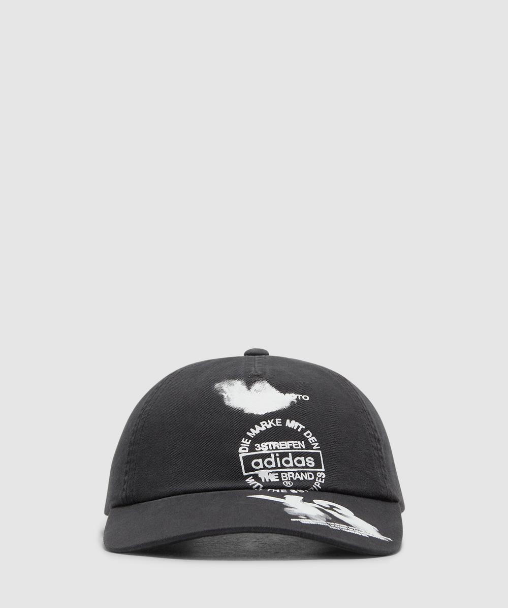 Y-3 Graphic Cap In Black