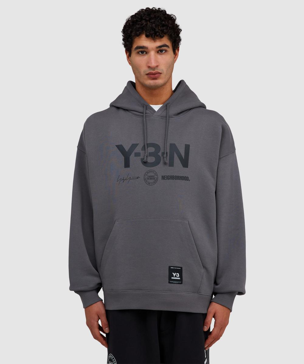 Y-3 X NEIGHBORHOOD graphic hoodie | GRANITE | SEVENSTORE