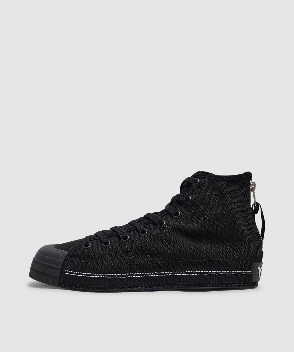 Y-3 Yohji Yamamoto X Nbhd Nizza Hi Sneaker In Black