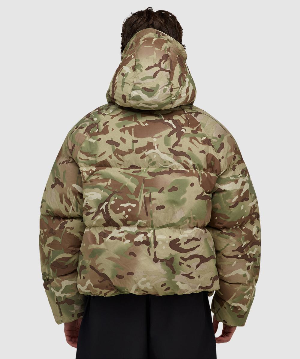 COLE BUXTON ダウンジャケット XL COLE BUXTON Down jacket in dark brown