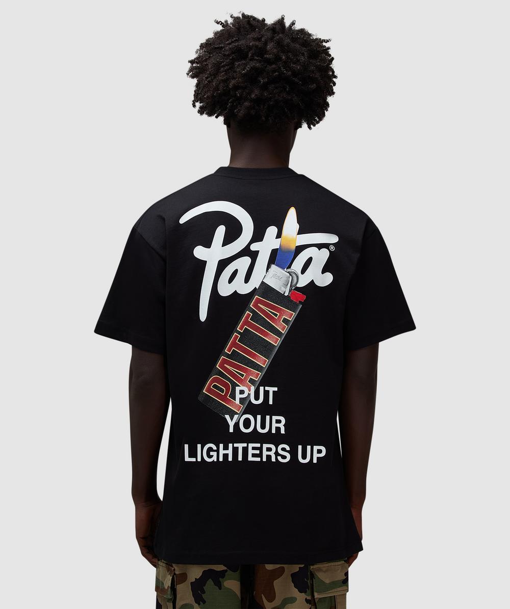 Patta Lighters T-shirt In Black