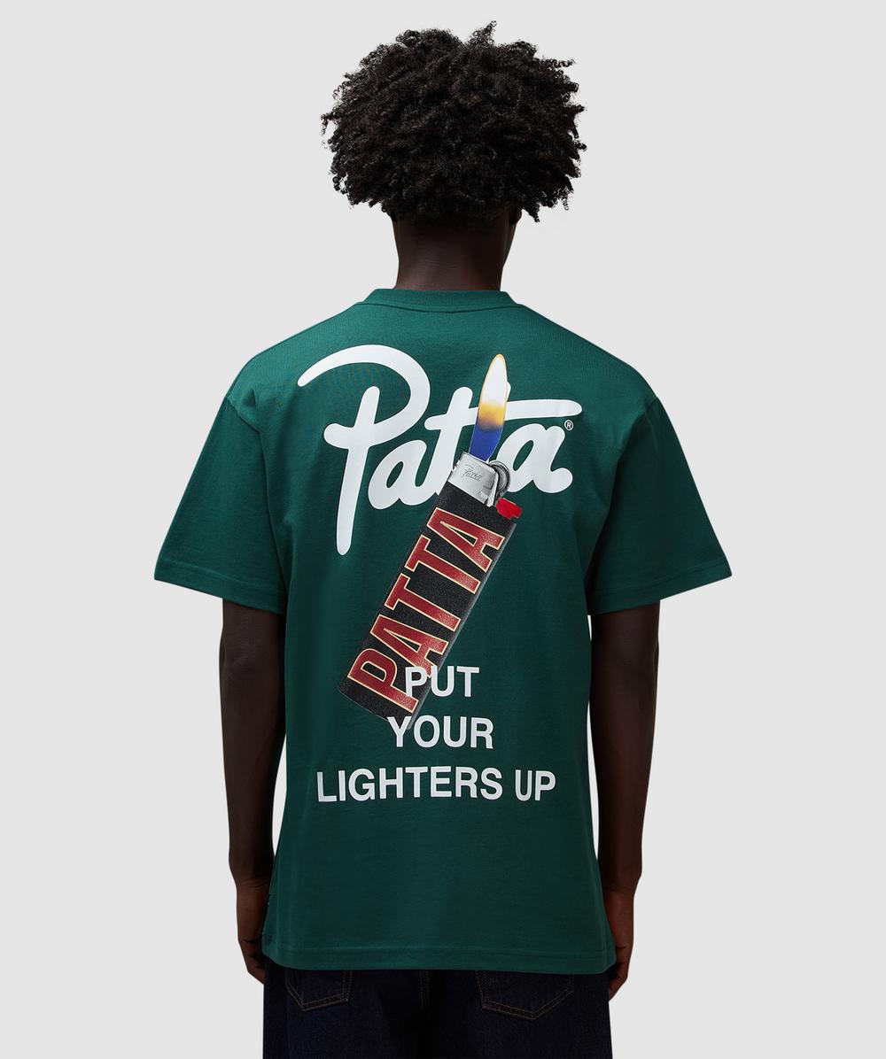 Patta Lighters T-shirt In Green
