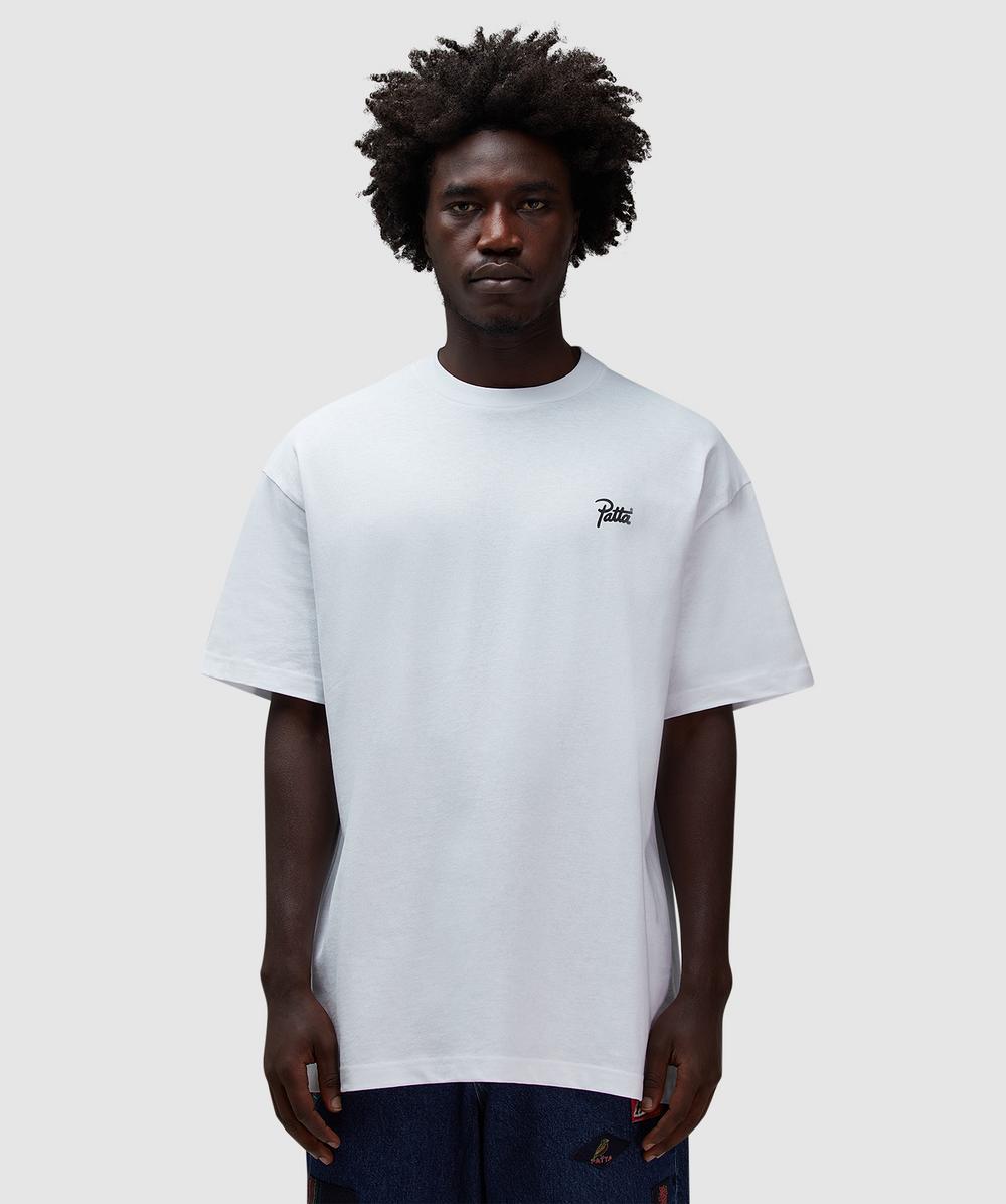 Patta Script Logo T-shirt In White