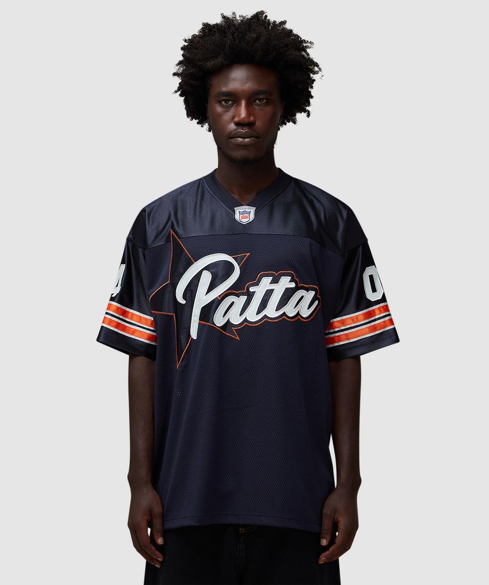 Patta All Star Football Jersey In Blue