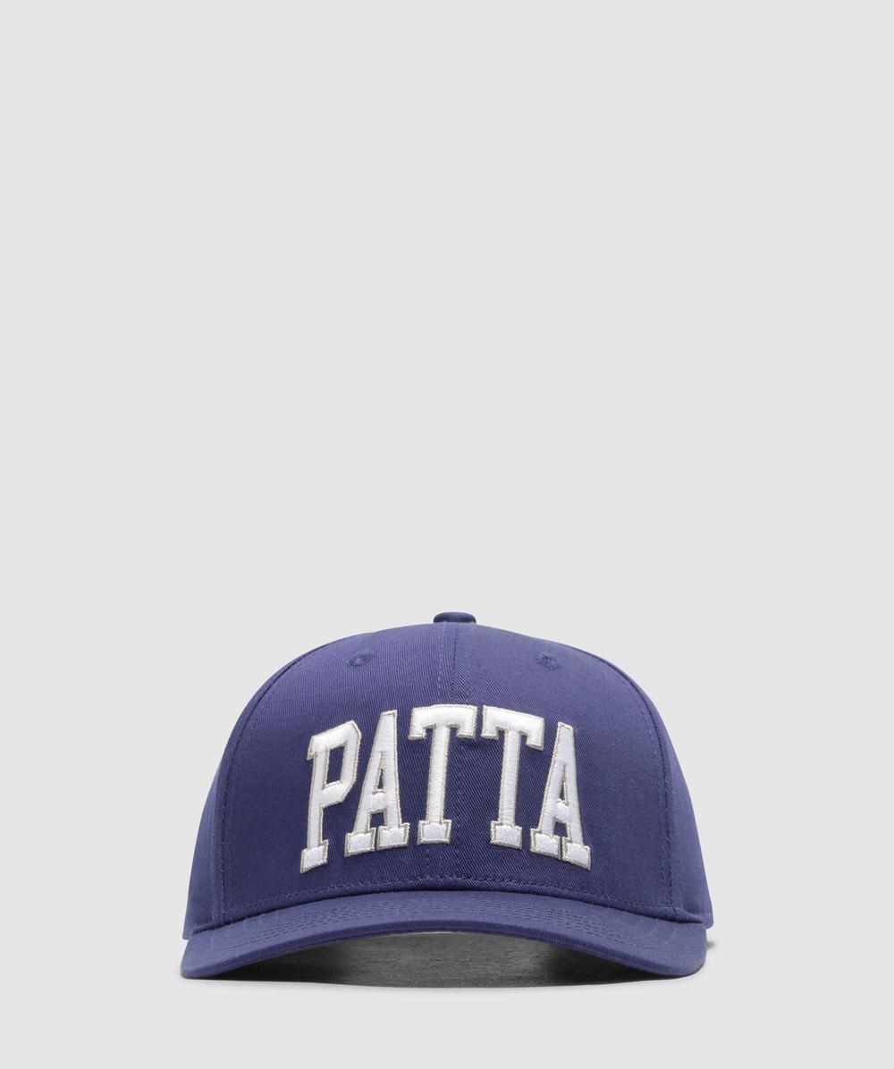 Patta Arc Logo Snapback Cap (Blue - One Size) - Size ONE SIZE, Unisex