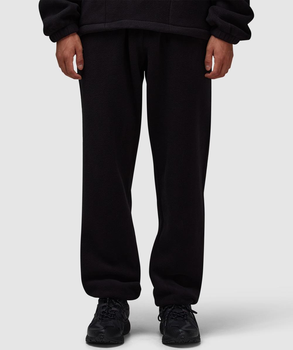 Patta Sherpa Fleece Pant In Black