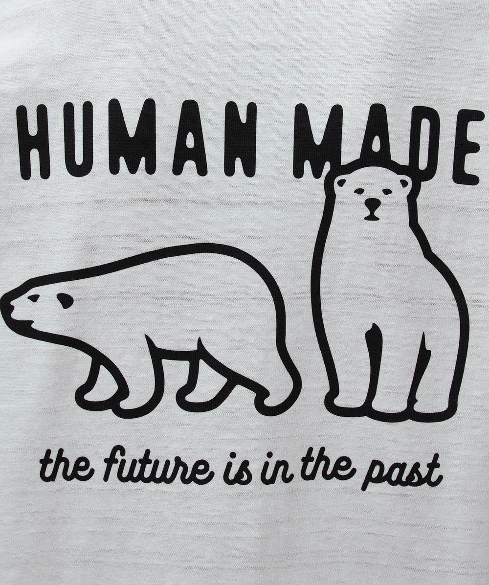 Human Made POLAR BEAR BACK GRAPHIC TEE Polar bear back graphic t
