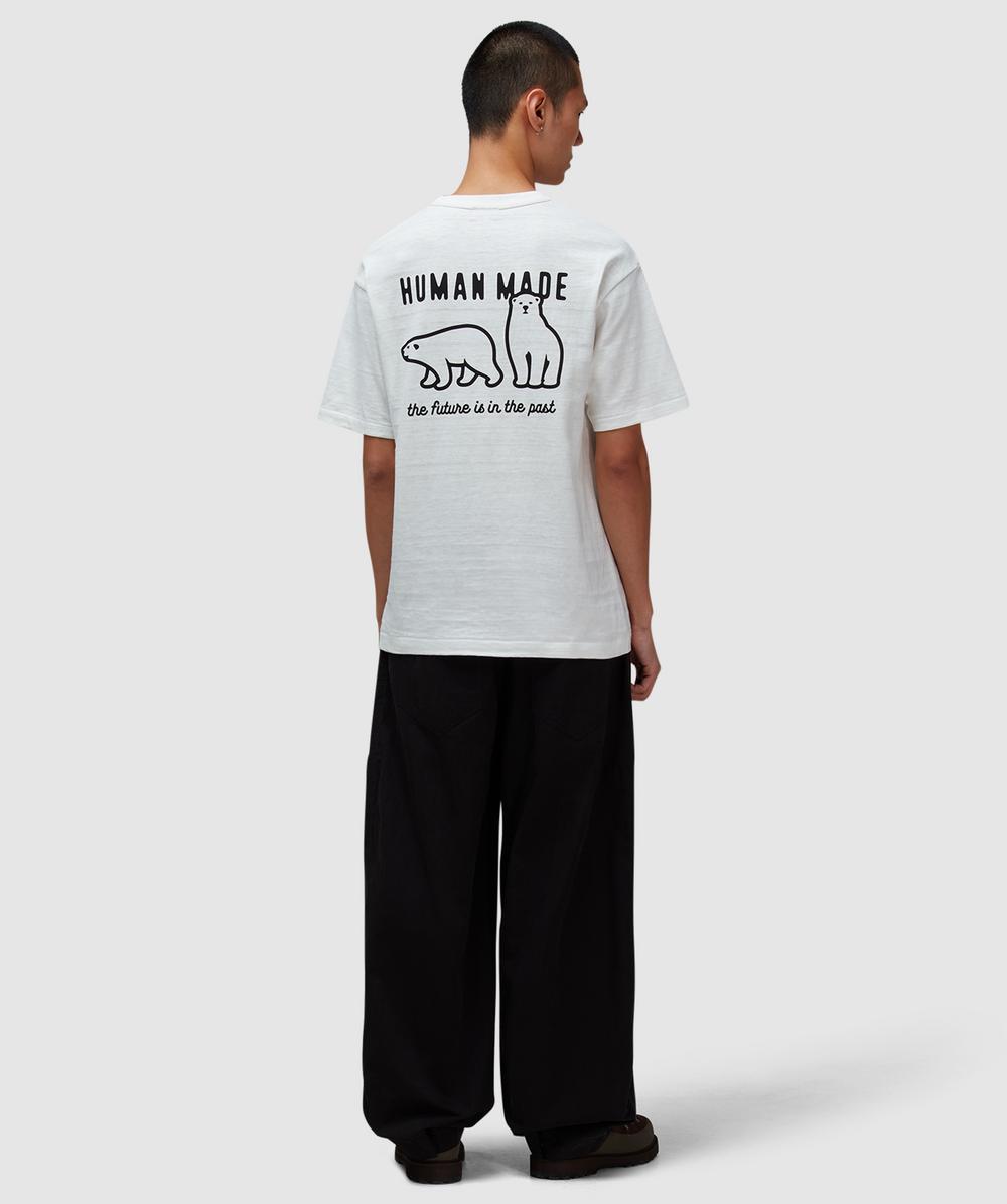Human Made POLAR BEAR BACK GRAPHIC TEE Polar bear back graphic t