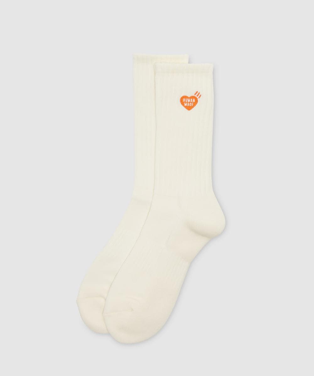 Human Made Pile Sock In White