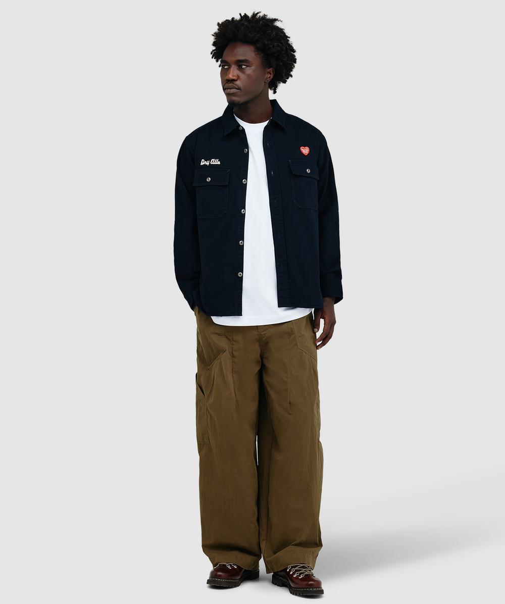 Human Made Work shirt | BLACK | SEVENSTORE