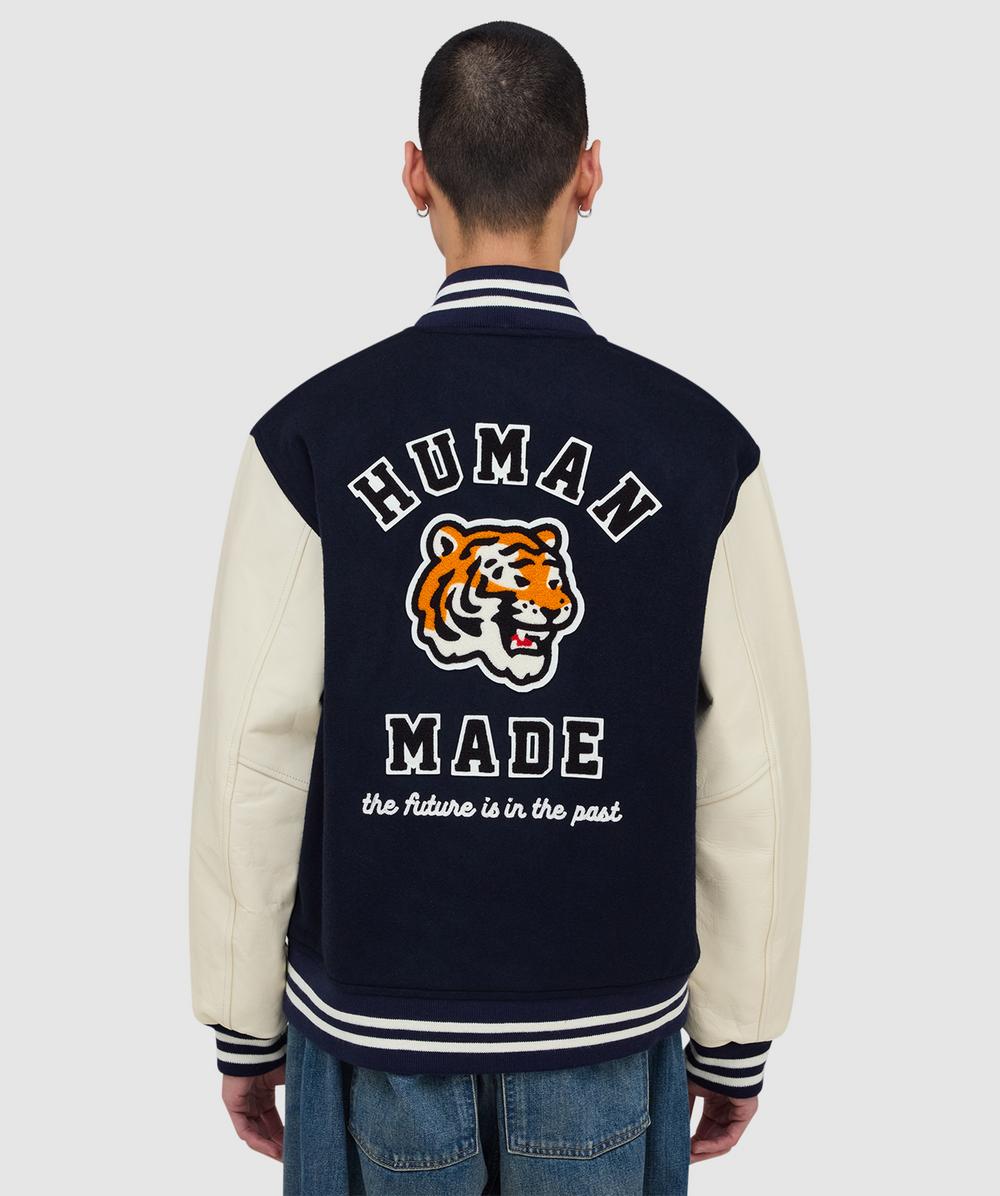 HUMAN MADE Tiger Varsity Jacket 黒 /M HUMAN MADE Tiger Varsity Jacket 黒 /M Human Made Tiger Varsity Jacket
