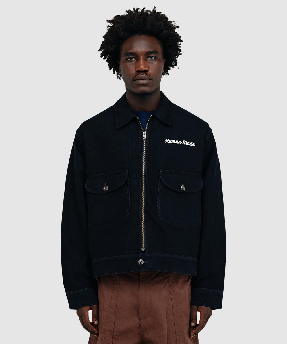 Human Made Duck Back Work Jacket In Black