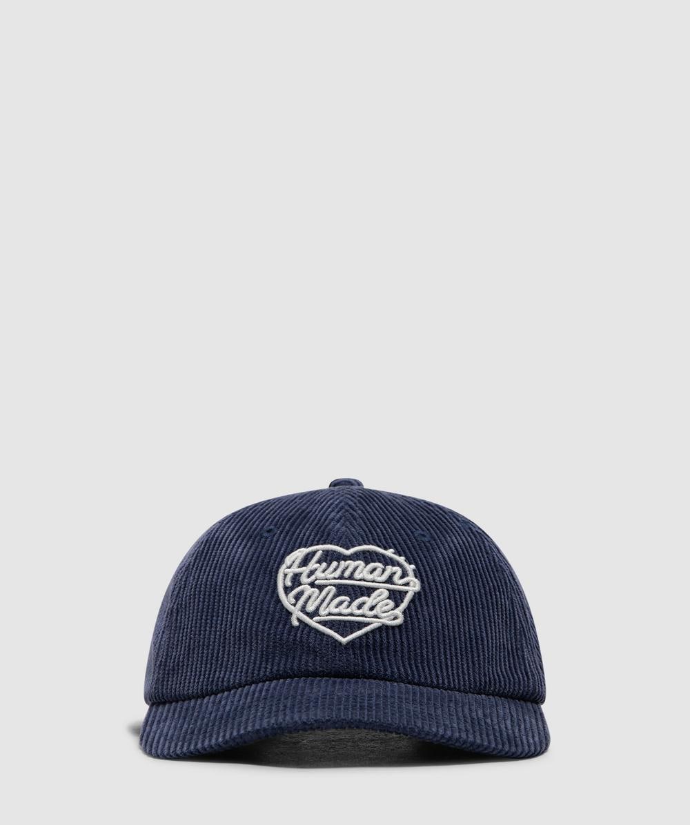 Human Made 6 panel corduroy cap | NAVY | SEVENSTORE