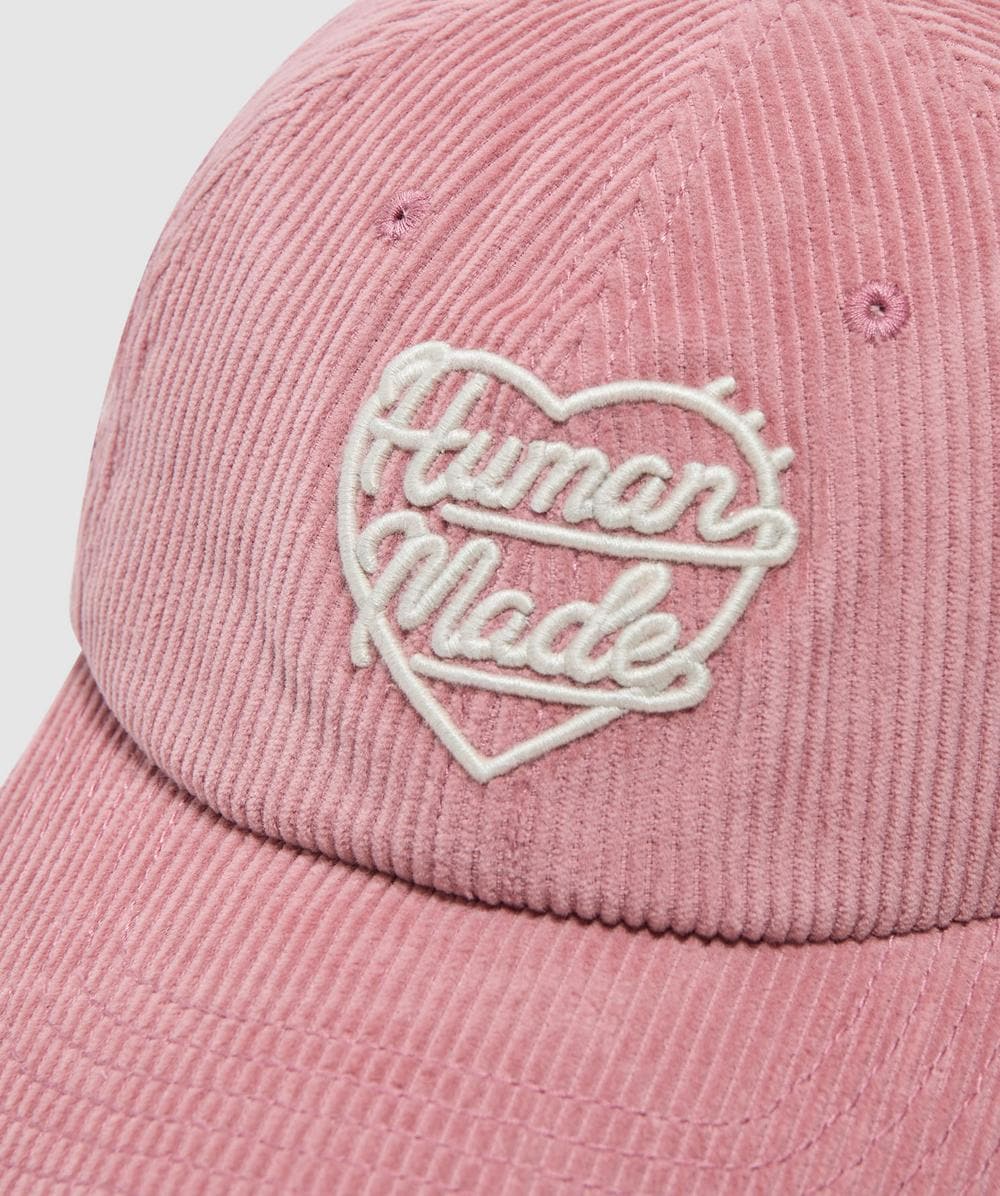 帽子 HUMAN MADE 6Panel Corduroy Cap Pink Human Made 6 panel corduroy cap | PINK | SEVENSTORE