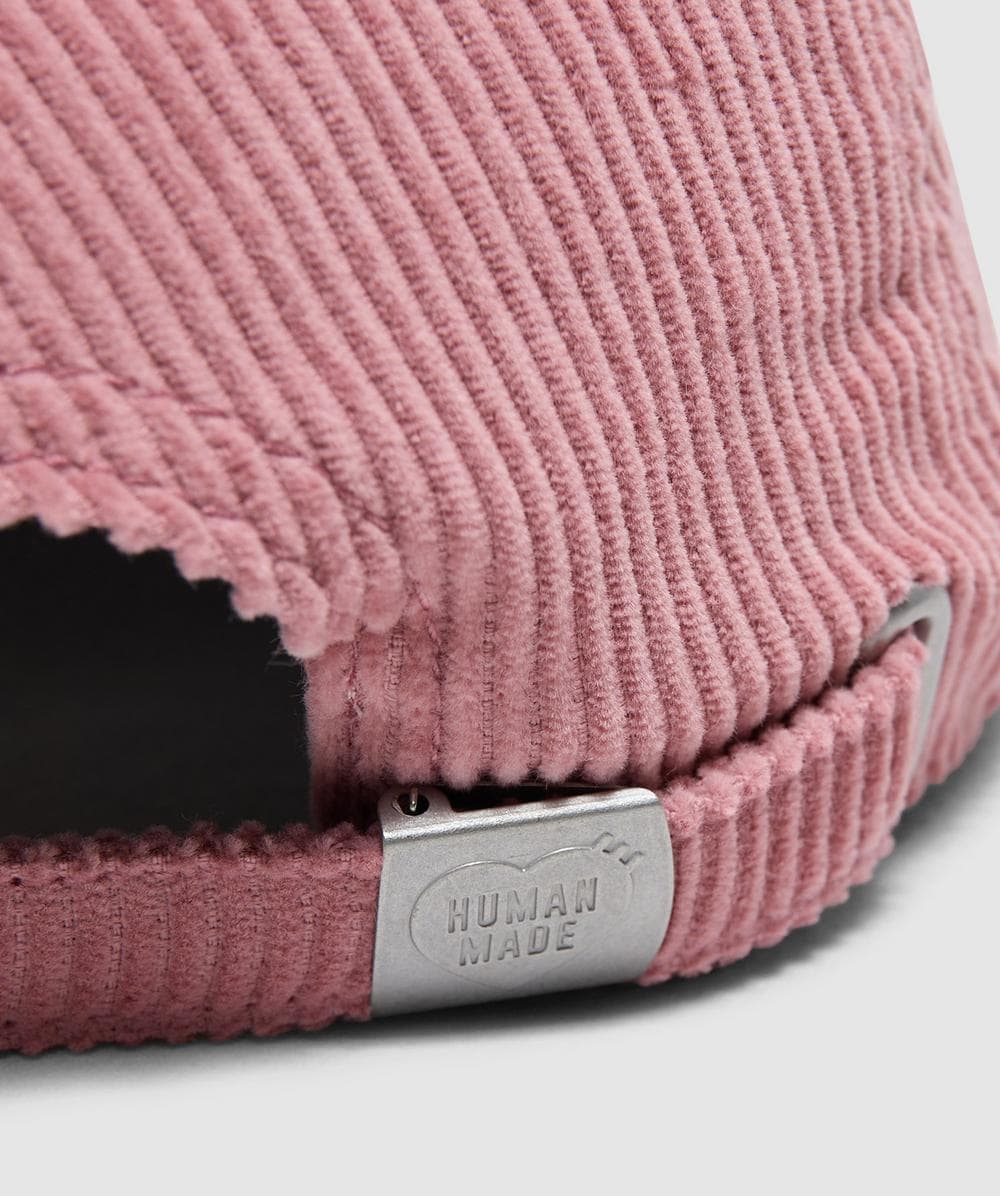 Human Made 6 panel corduroy cap | PINK | SEVENSTORE