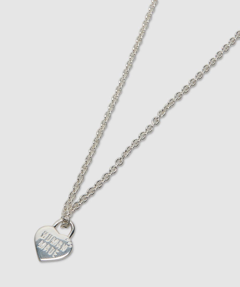 HUMAN MADE Heart Silver Necklace HUMAN MADE Heart Silver Necklace Red
