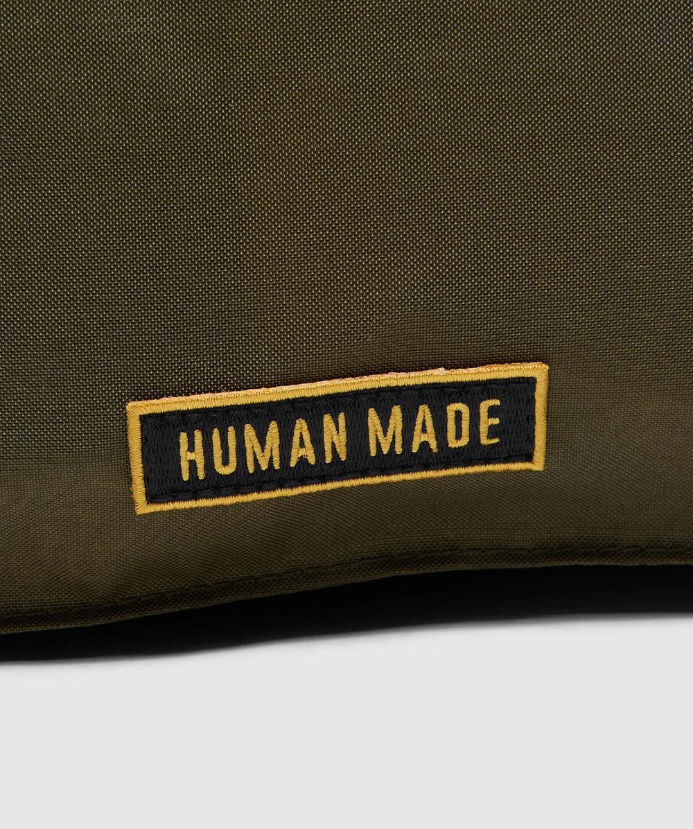 Human Made Large military shoulder bag | OLIVE | SEVENSTORE
