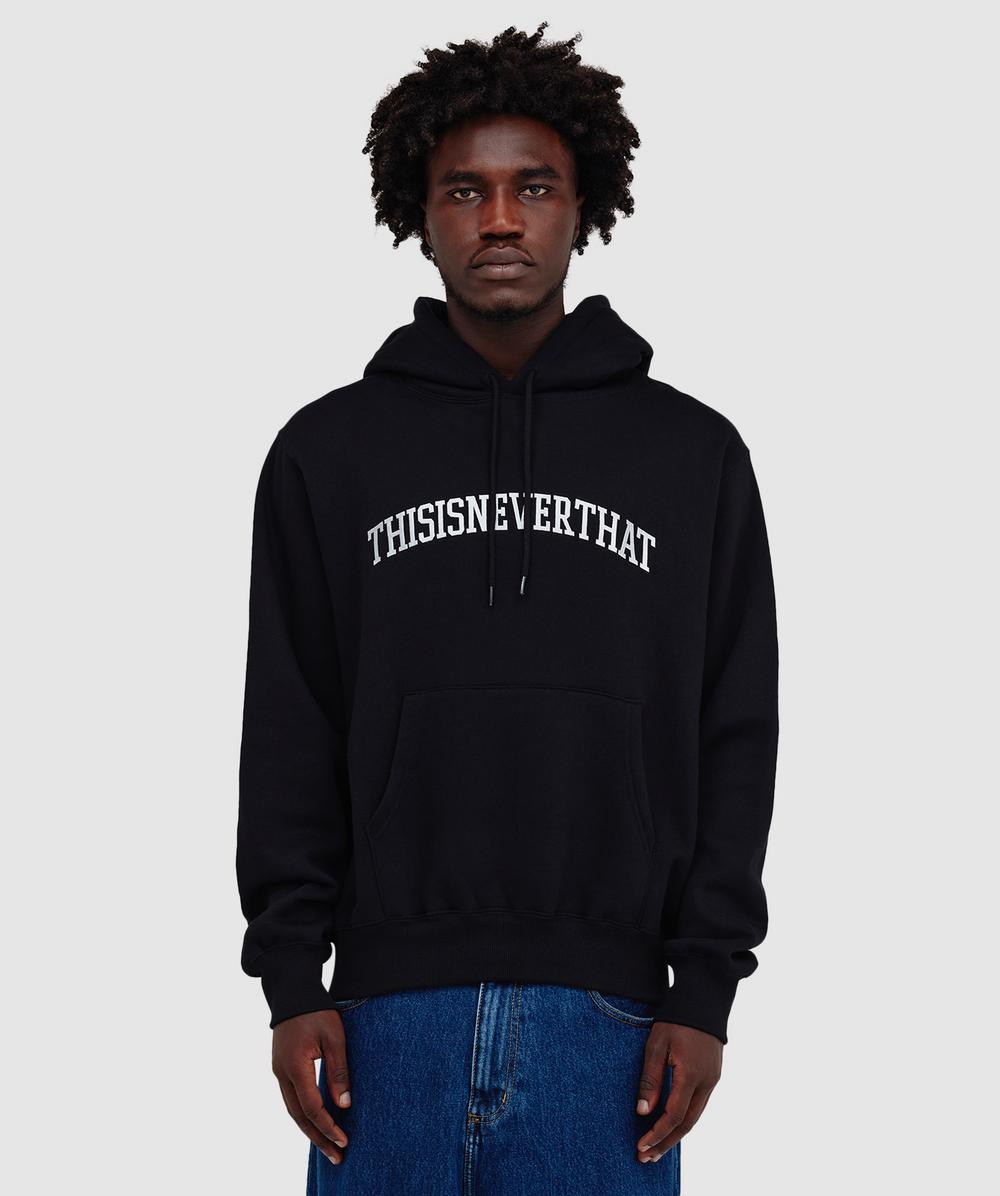 Thisisneverthat Arch Logo Hoodie In Black