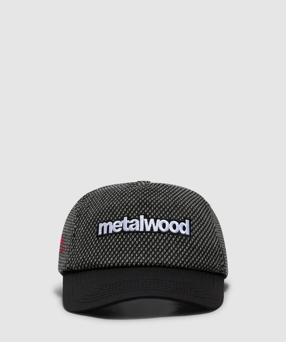 Metalwood Pro Tip Snapback Cap In Black