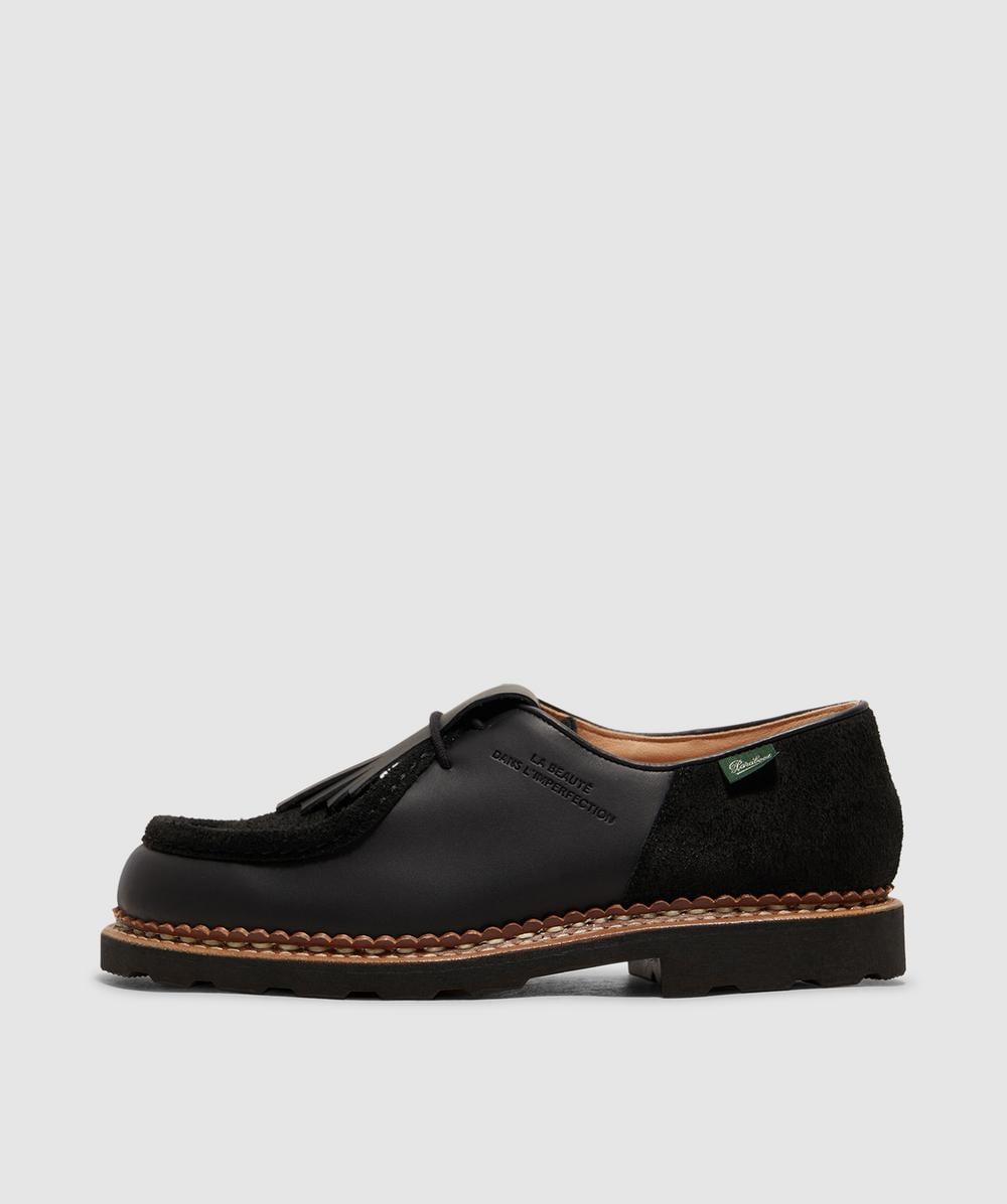 Paraboot X Universal Works Michael Derby Shoes In Black