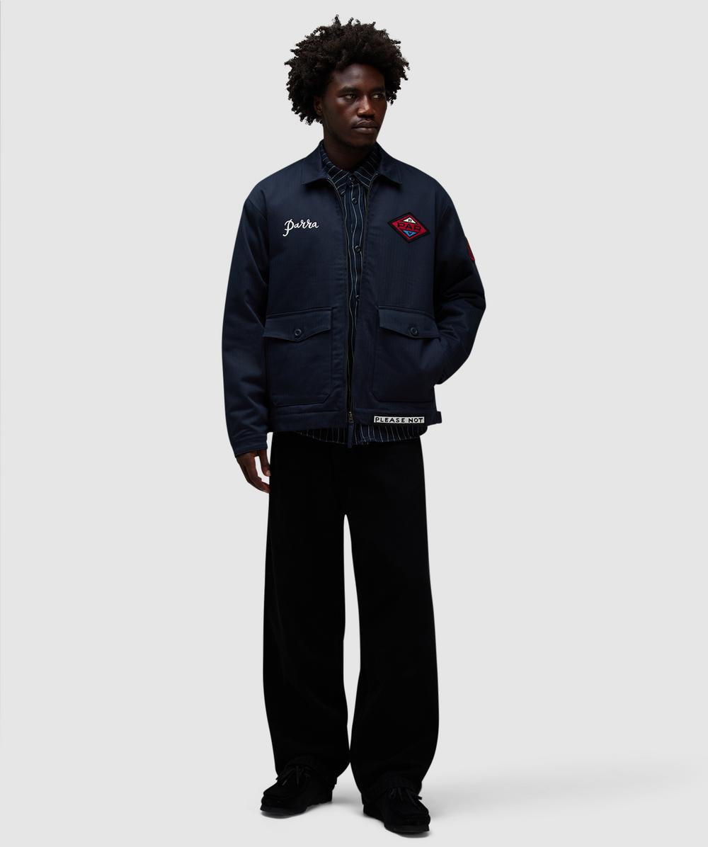 Parra Pumping gas jacket | NAVY BLUE | SEVENSTORE