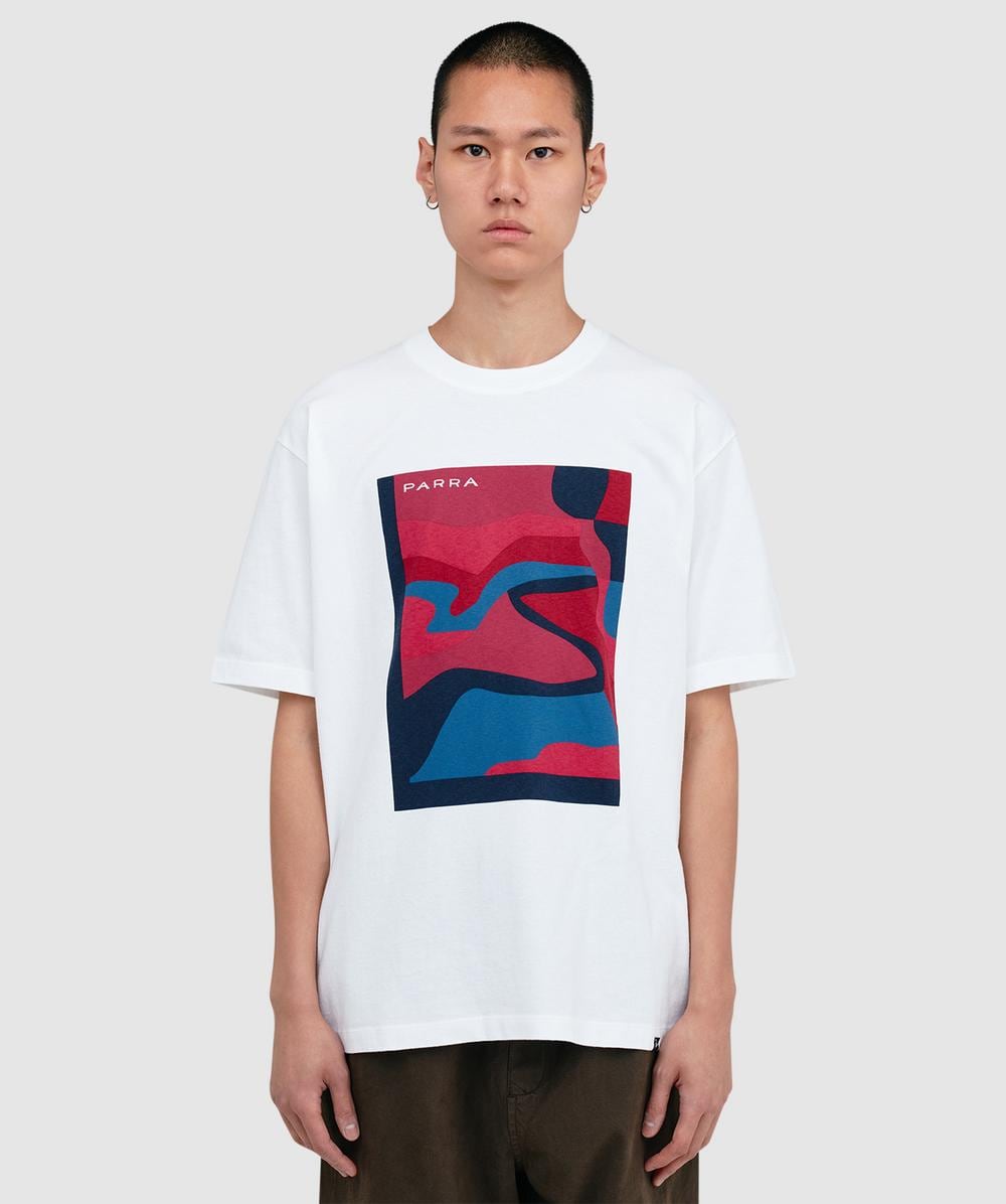 Parra Ftp Booster T-shirt In White