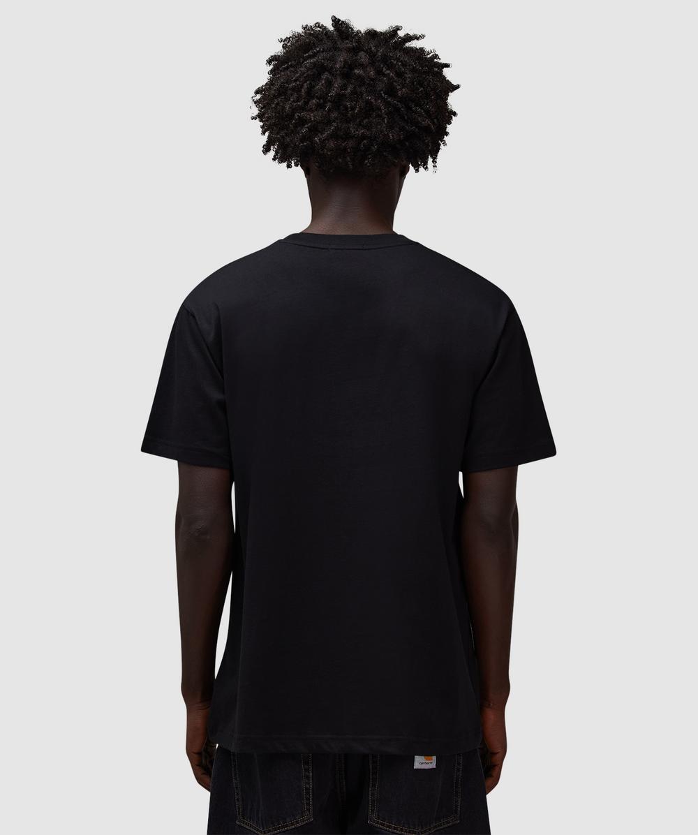 Dime Cursive small logo t-shirt | BLACK | SEVENSTORE