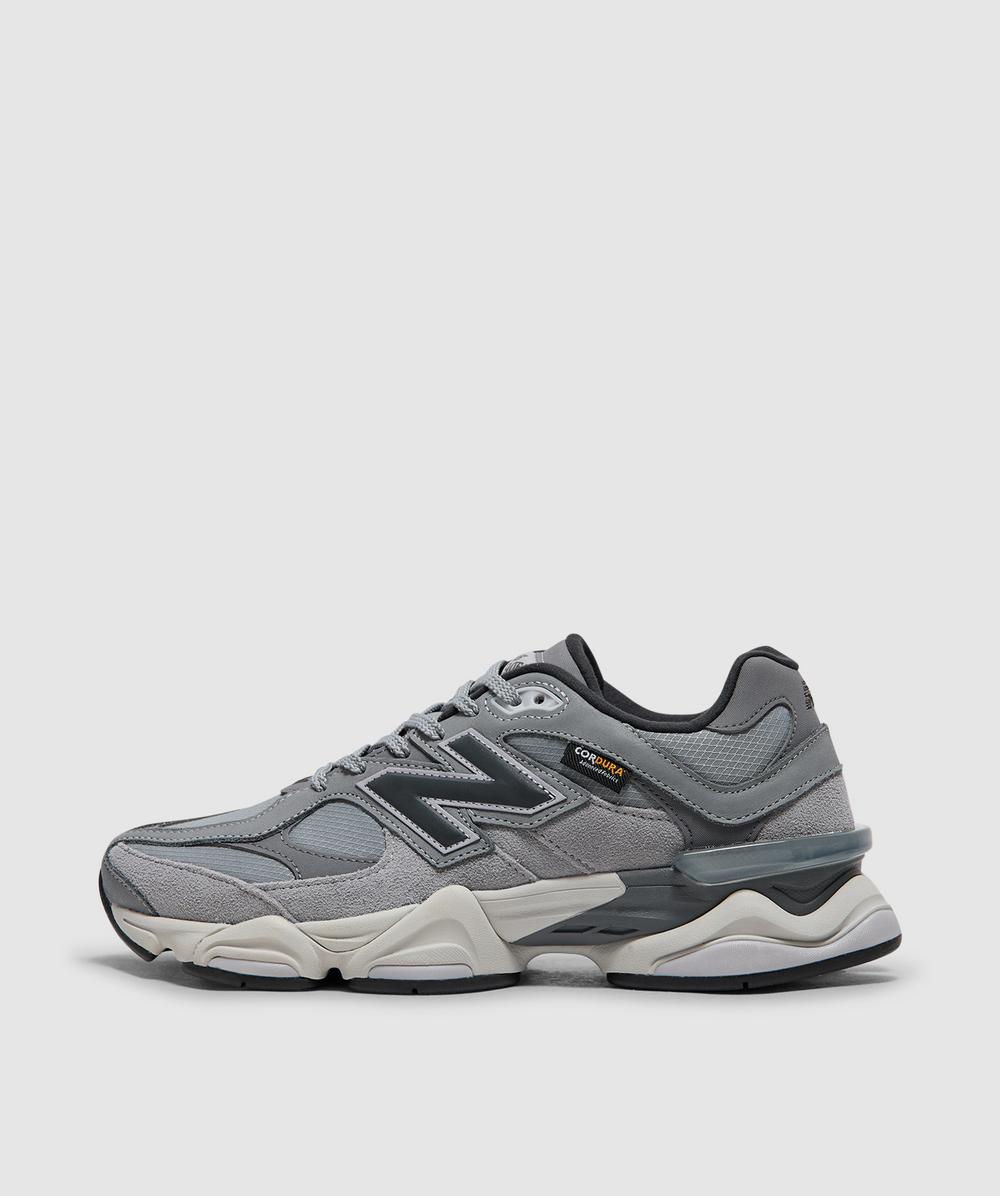 New Balance 9060 - Men's Grey Suede Court Shoes - Size 7 - Image 2