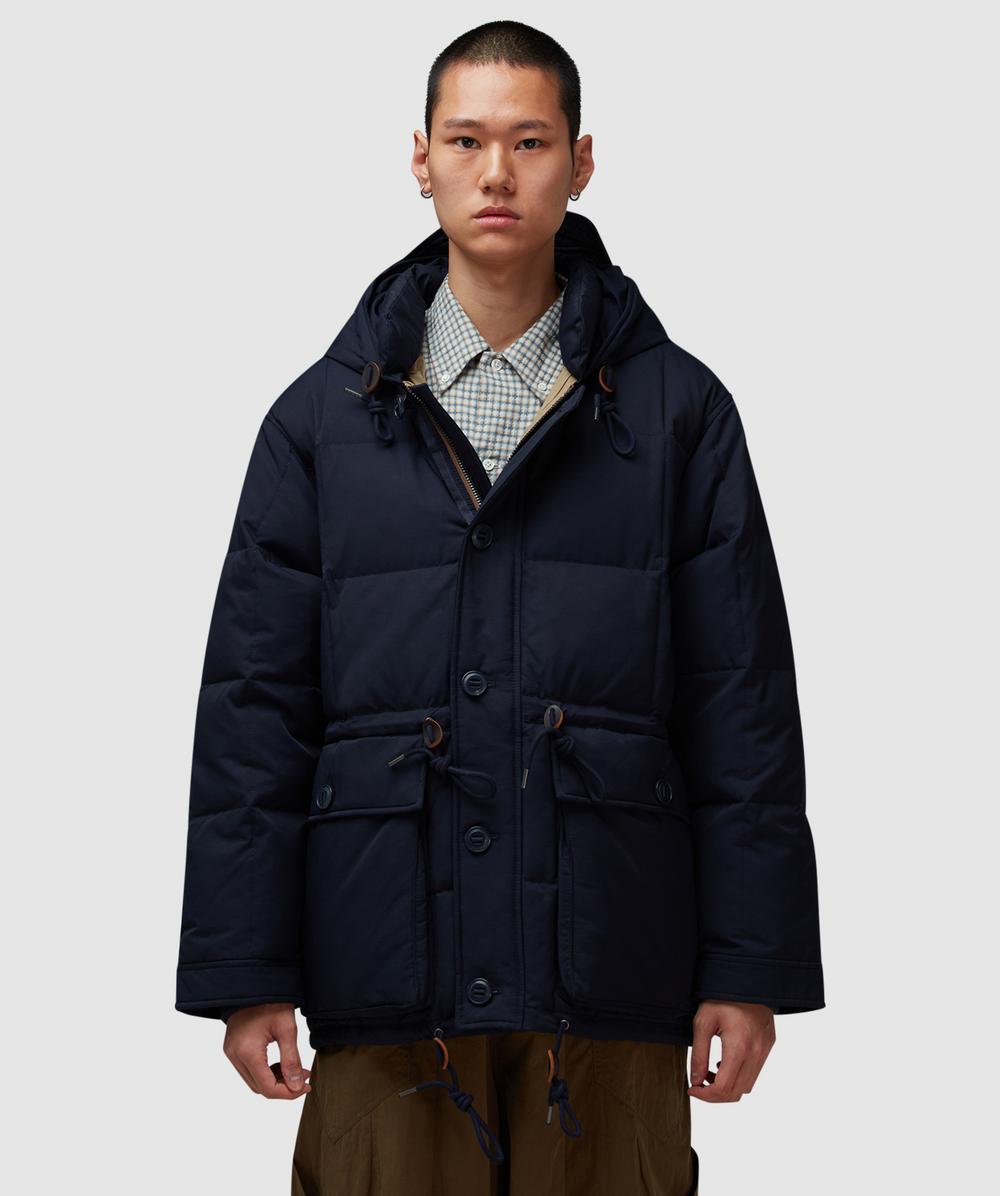 FrizmWORKS Karakoram Down Parka Jacket (Navy - Xl) - Size XL, Male
