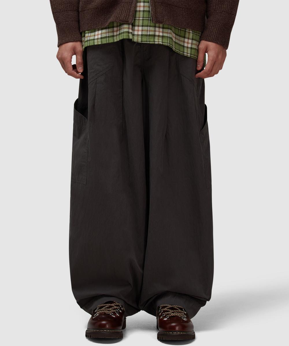 Frizmworks Fold Fatigue Wide Pant In Gray