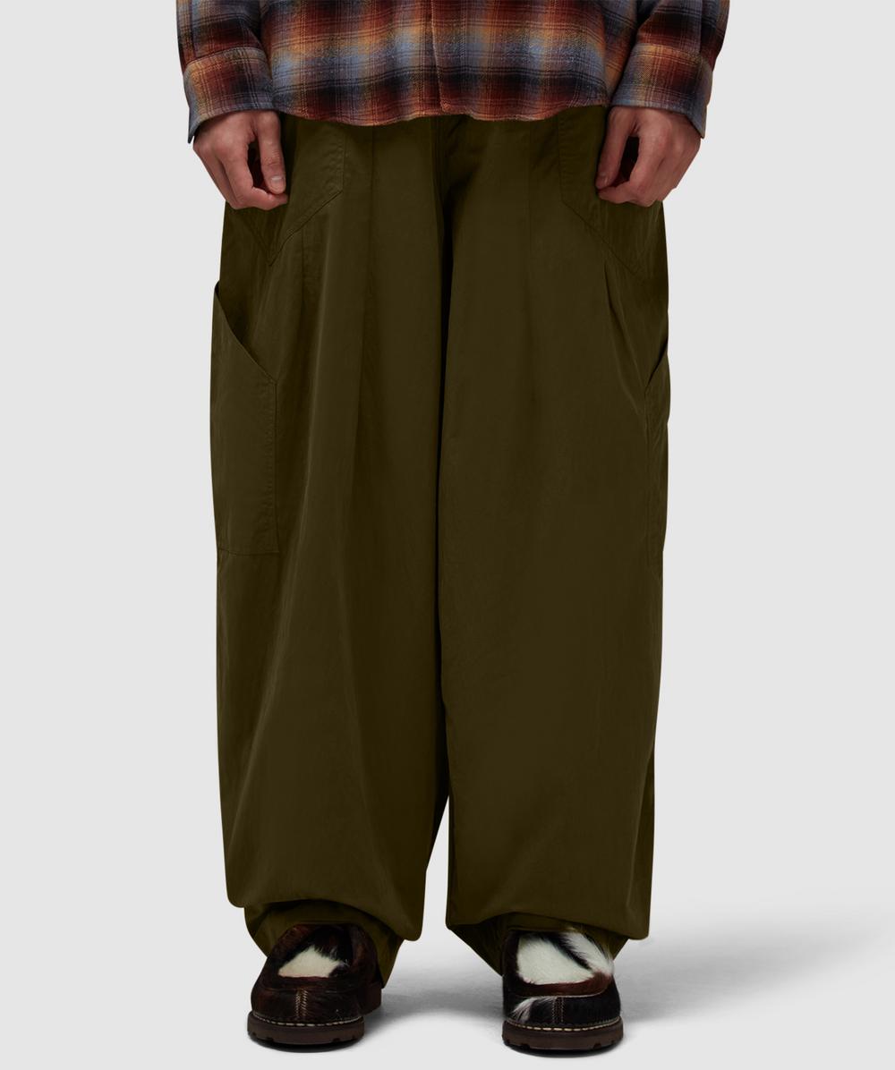 Frizmworks Fold Fatigue Wide Pant In Green