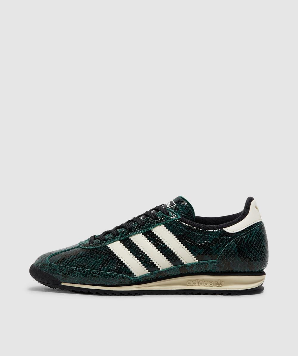 adidas Sl 72 Sneaker (Collegiate Green/Core Black/Cream White - 3) - Size 3 - Women's, Unisex