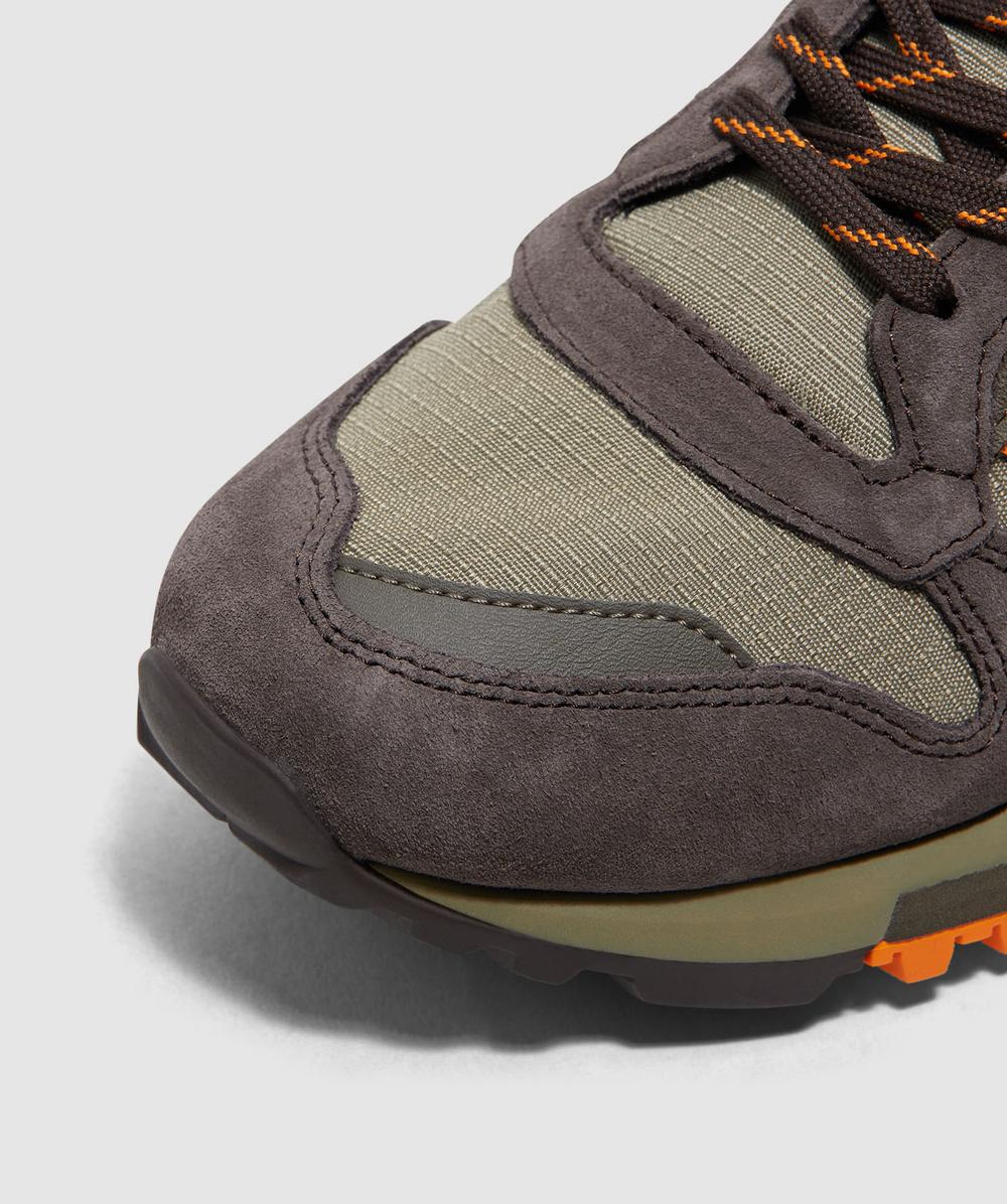 adidas ZX 600 sneaker | DARK BROWN/ORBIT GREEN/CARGO BROWN