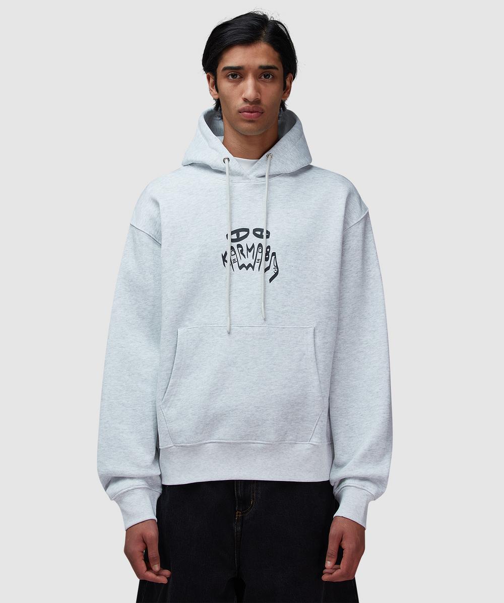KARMA8A Real Hoodie (Grey - S) - Size Clothing & Accessories > Clothing > Shirts & Tops, Male