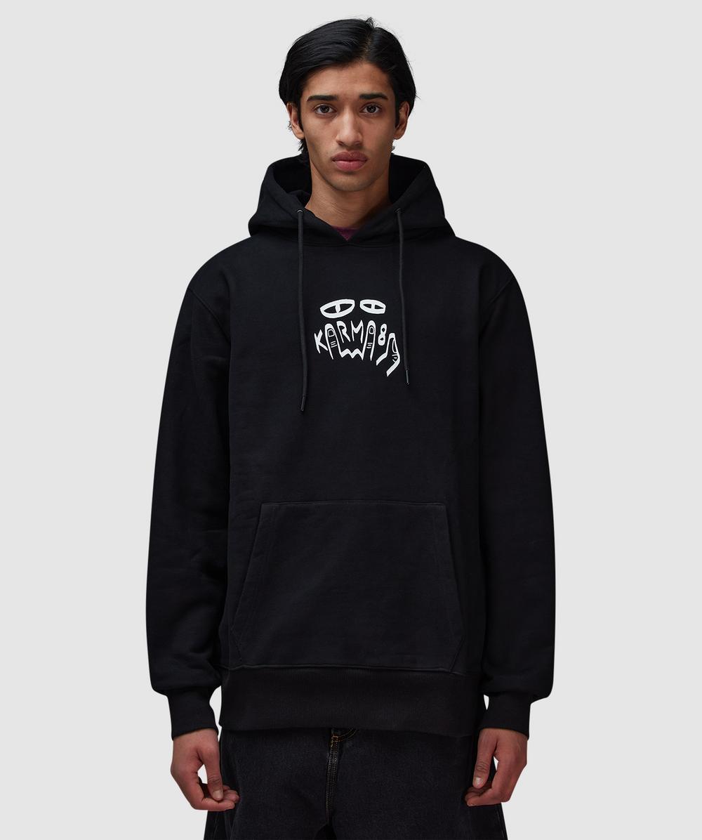 KARMA8A Real Hoodie (Black - S) - Size S, Male