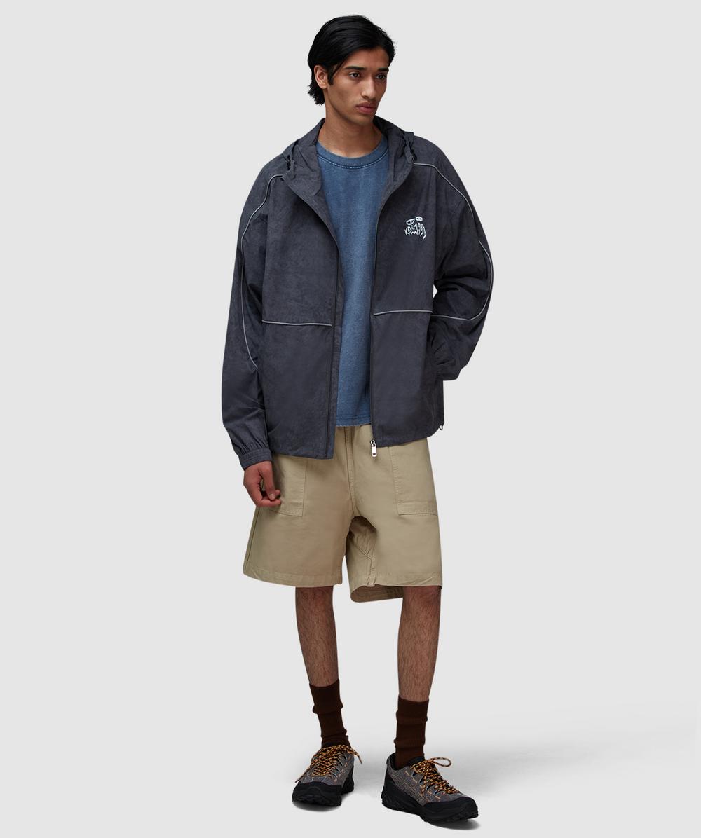 KARMA8A Piping windbreaker | GREY | SEVENSTORE
