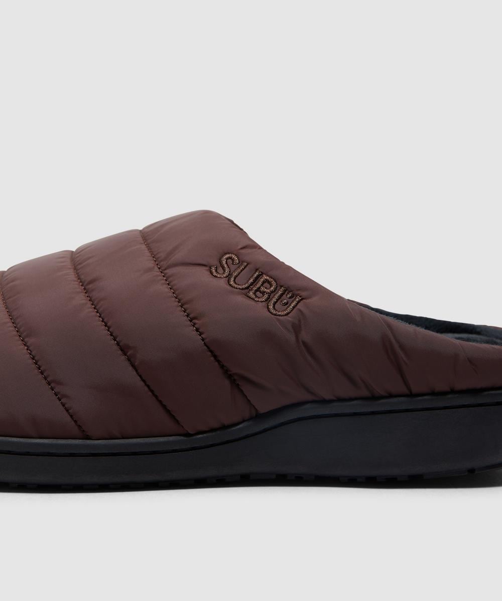 SUBU F-line slipper | DARK BROWN | SEVENSTORE