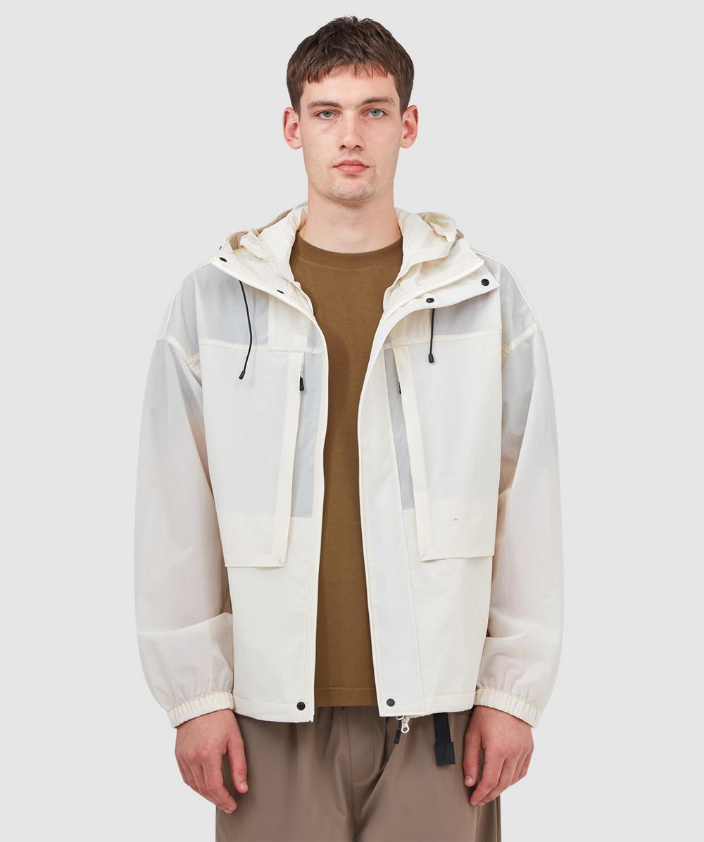 Purple Mountain Observatory Ridge Jacket In White