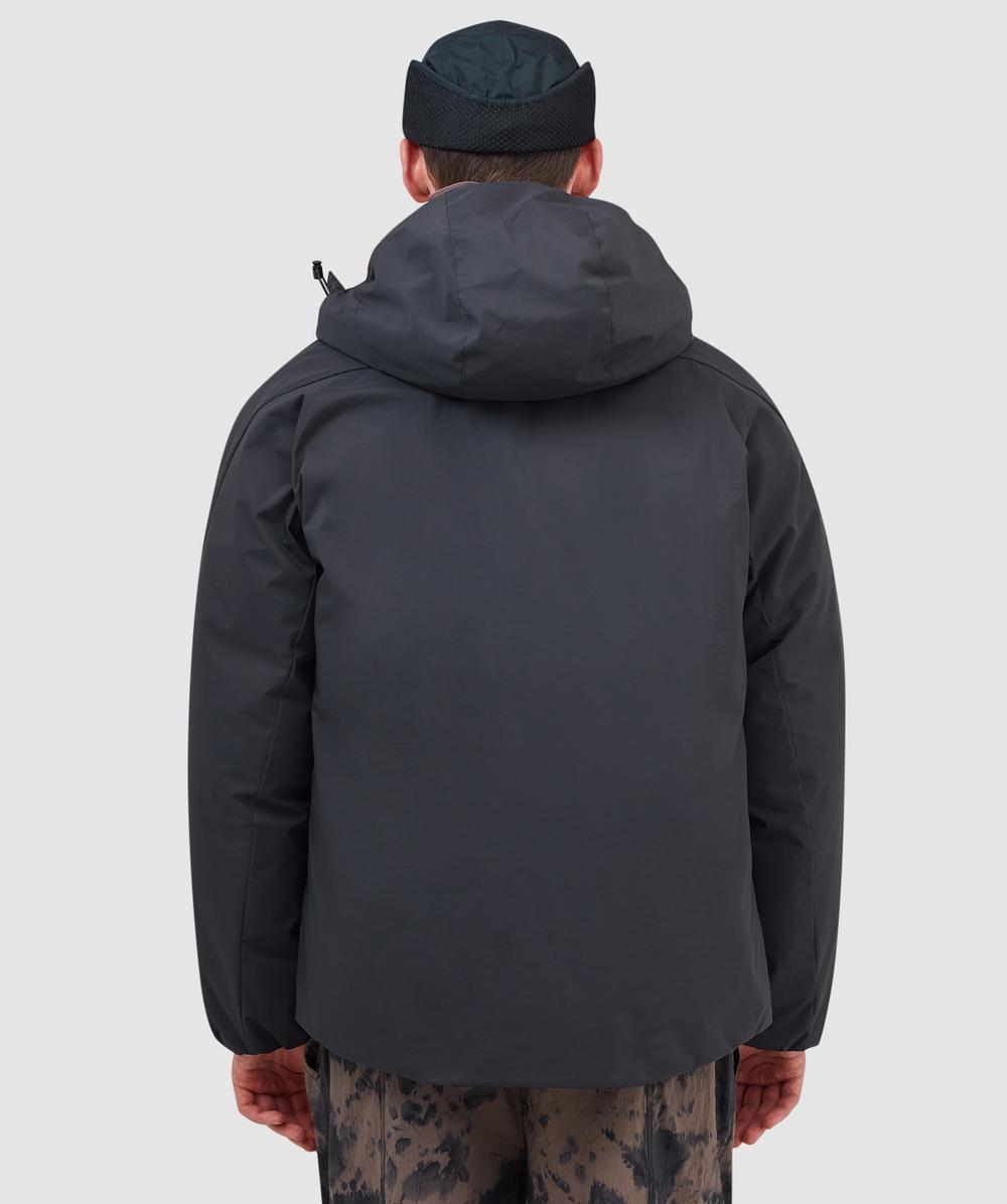 Purple Mountain Observatory Shield puffa jacket | BLACK | SEVENSTORE