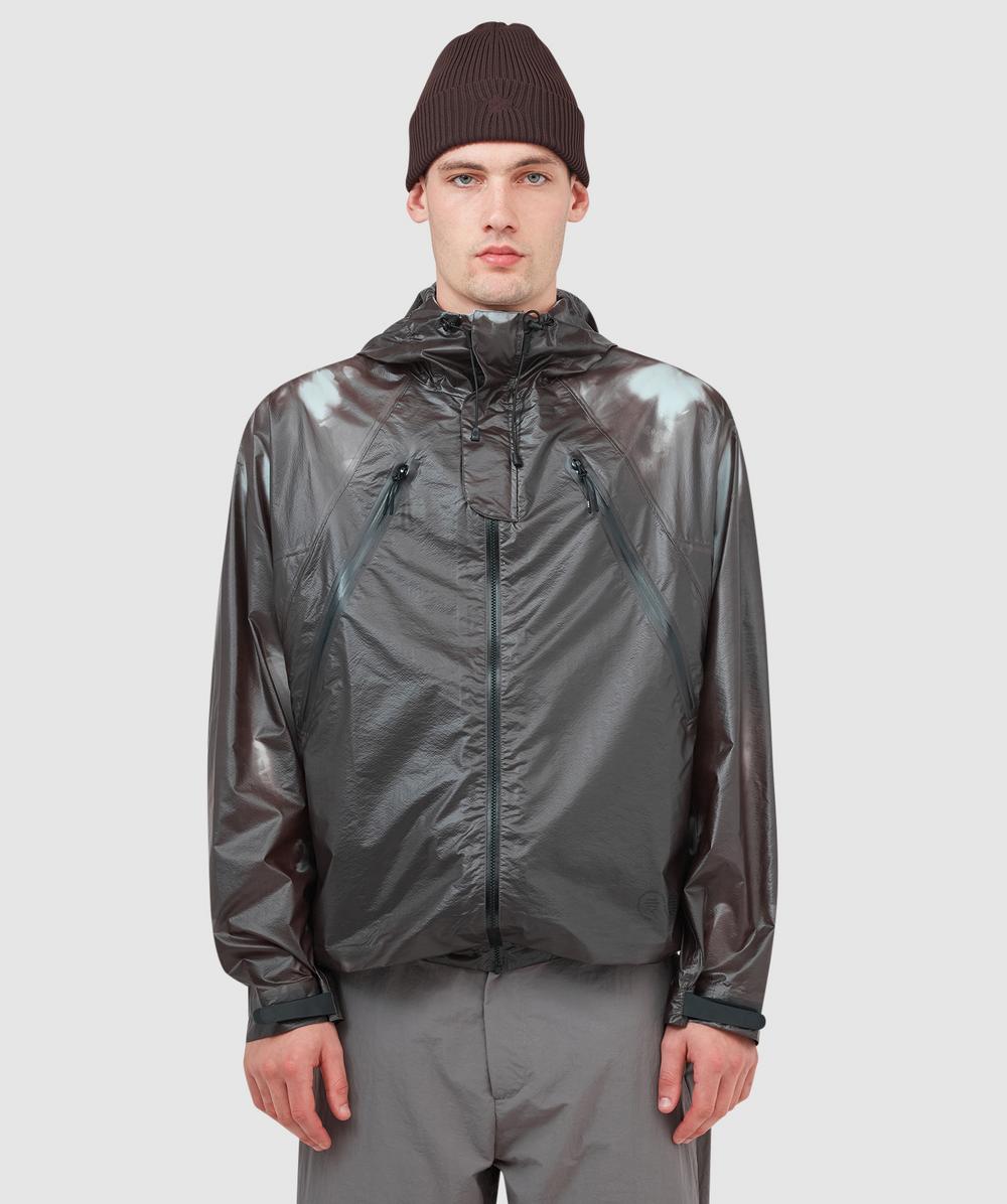 Purple Mountain Observatory Obsidian Shell Jacket In Green