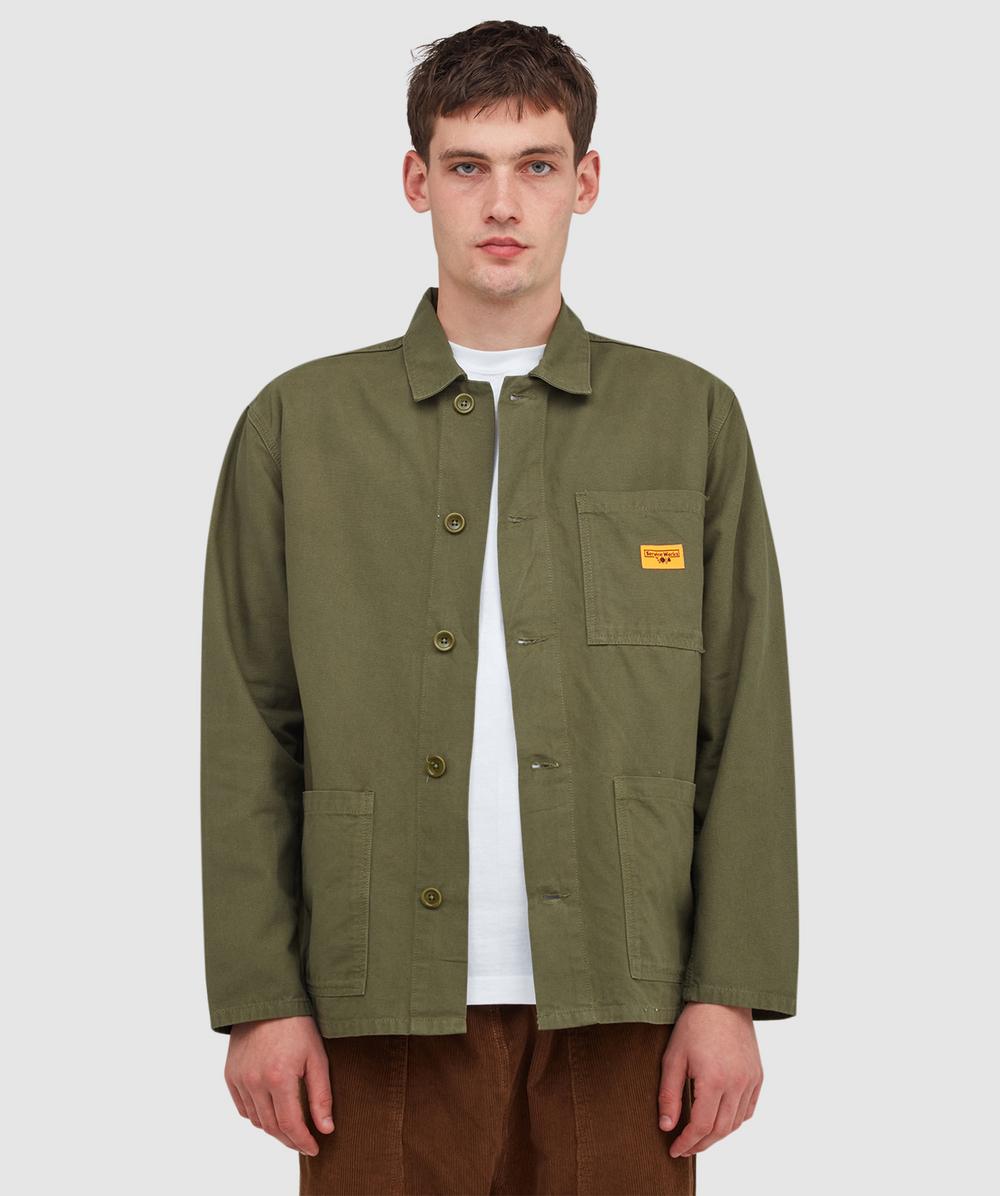 Service Works Canvas Chore Shirt In Green