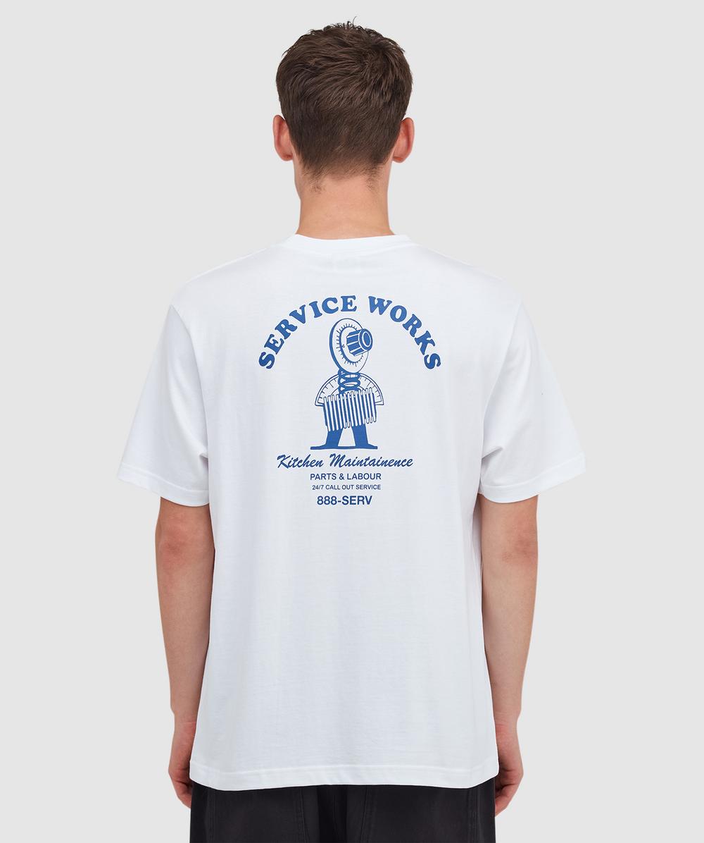 Service Works Maintenance T-shirt In White