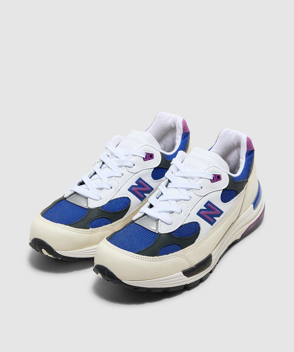 New Balance MIUS 992 sneaker | WHITE/BLUE/PURPLE | SEVENSTORE