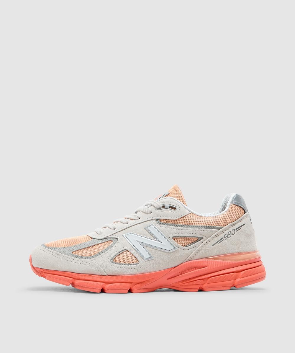 New Balance Mius 990v4 Sneaker In Orange