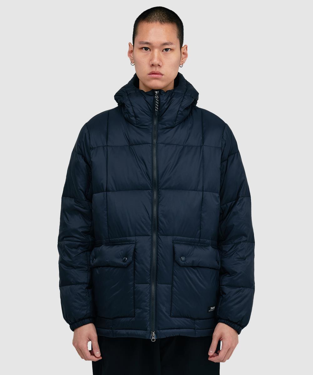 Taion Mountain Volume Down Jacket In Blue
