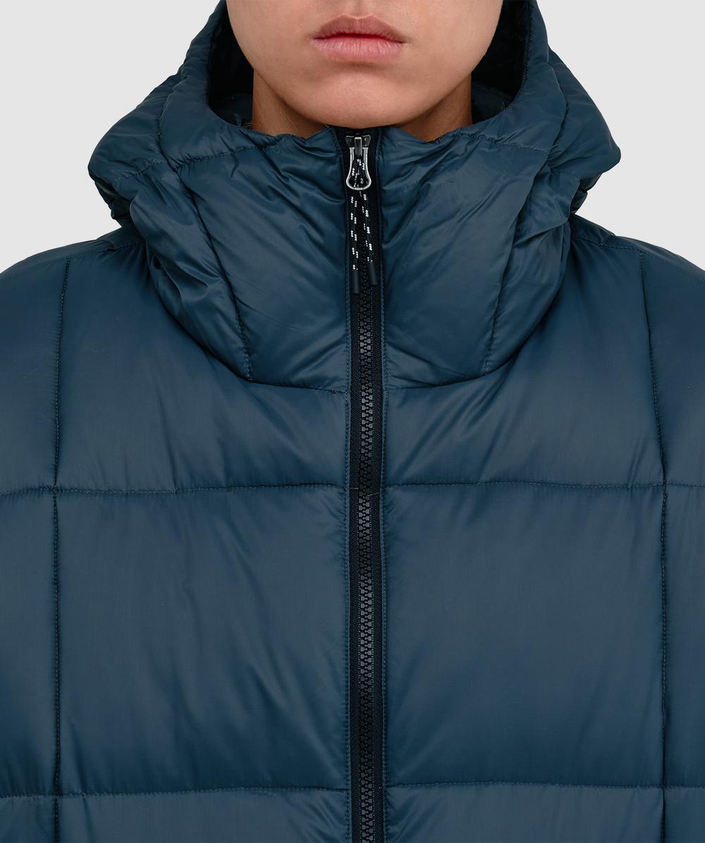 Taion Mountain volume down jacket | D.GREY | SEVENSTORE