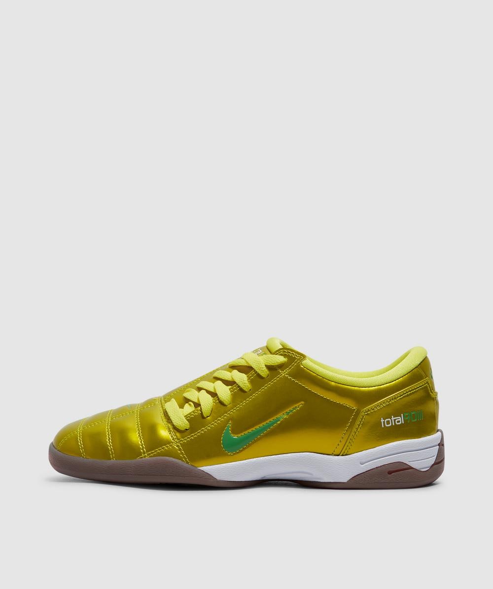 Nike Total 90 Iii Sneaker (Dynamic Yellow/Green Spark-Gum Med Brown - 5) - Size 5 - Women's, Unisex