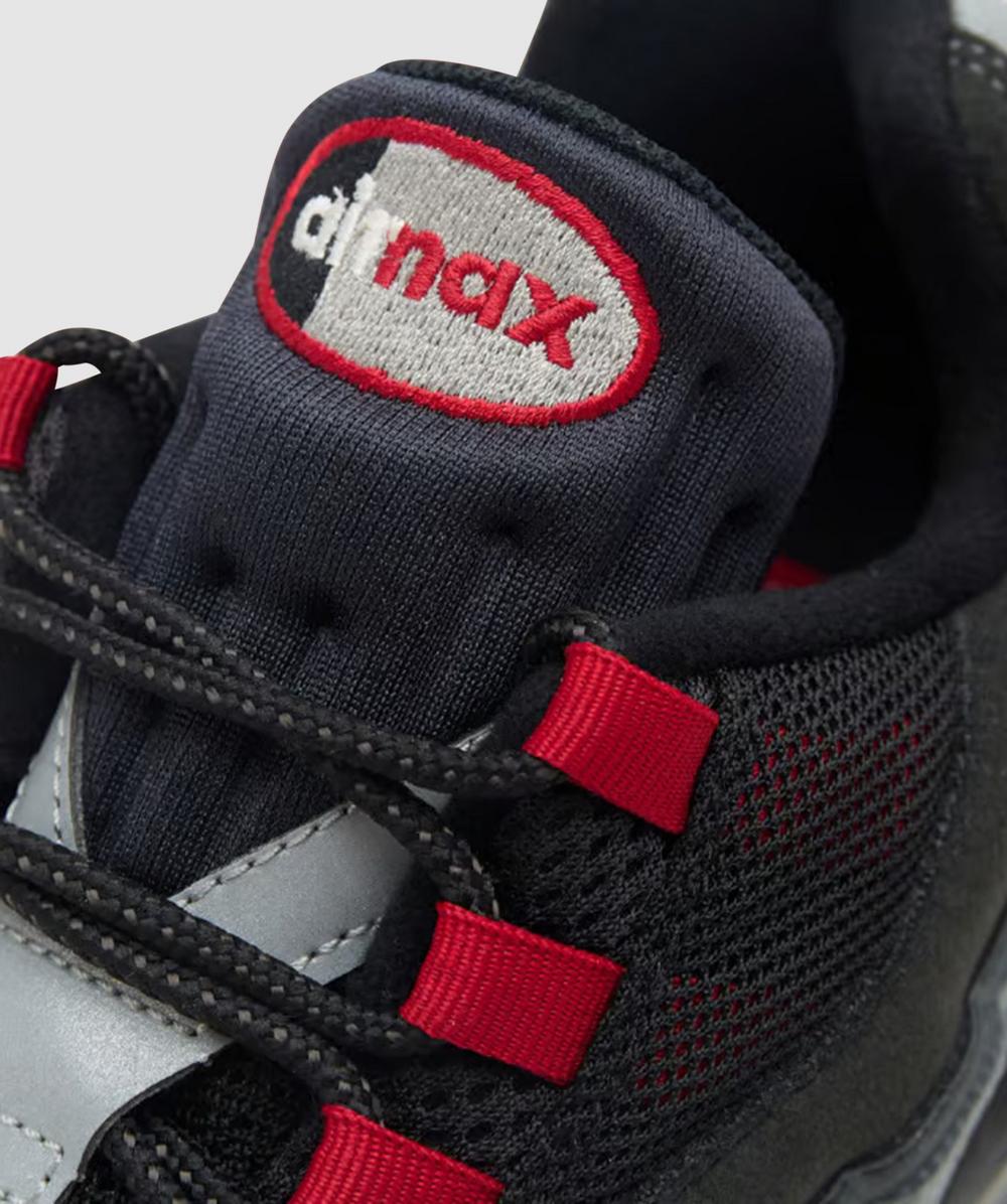 Nike X LFC air max 95 sneaker | BLACK/GYM RED-SMOKE GREY | SEVENSTORE