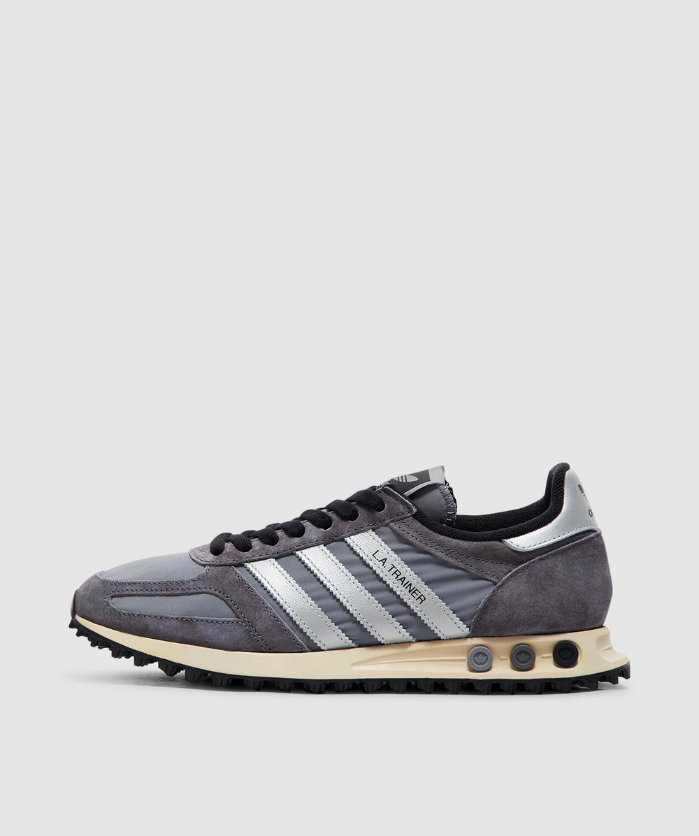 adidas La Trainer Og Sneaker (Grey Three/Silver Met./Off White - 7) - Size 7 - Men's, Unisex